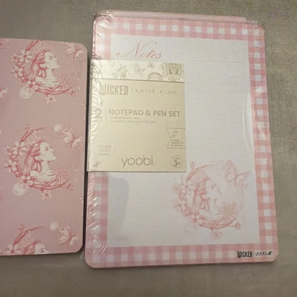 Wicked Limited Édition Yoobi Notepad Pen and Notepad w/ pen: Glinda